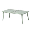 Vouwbare Eettafel van Staal met Strakke Lijnen