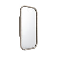 **Moderne Ovale Spiegel met Metalen Lijst**